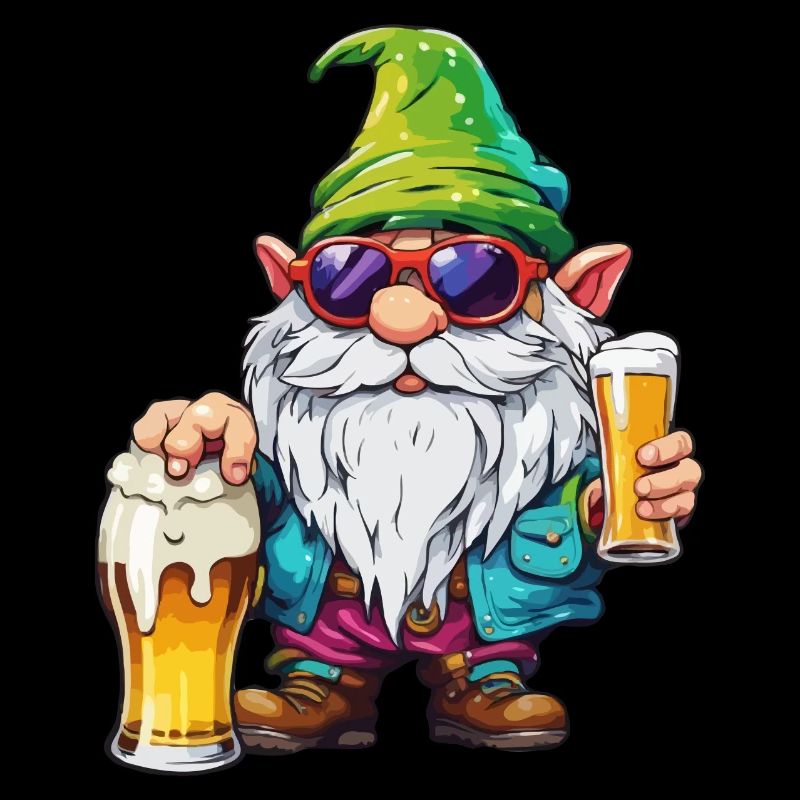 Gartenzwerg / Märchenland / Kobold / Gnom / Logo