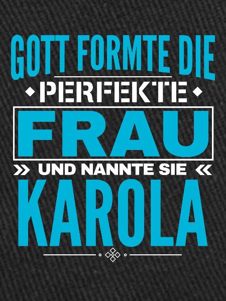 Conception du nom de Karola