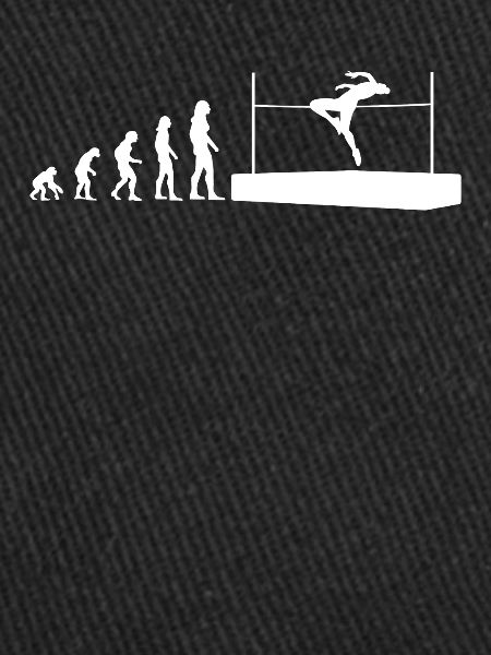 Evolution Hochsprung Athlet Geschenk