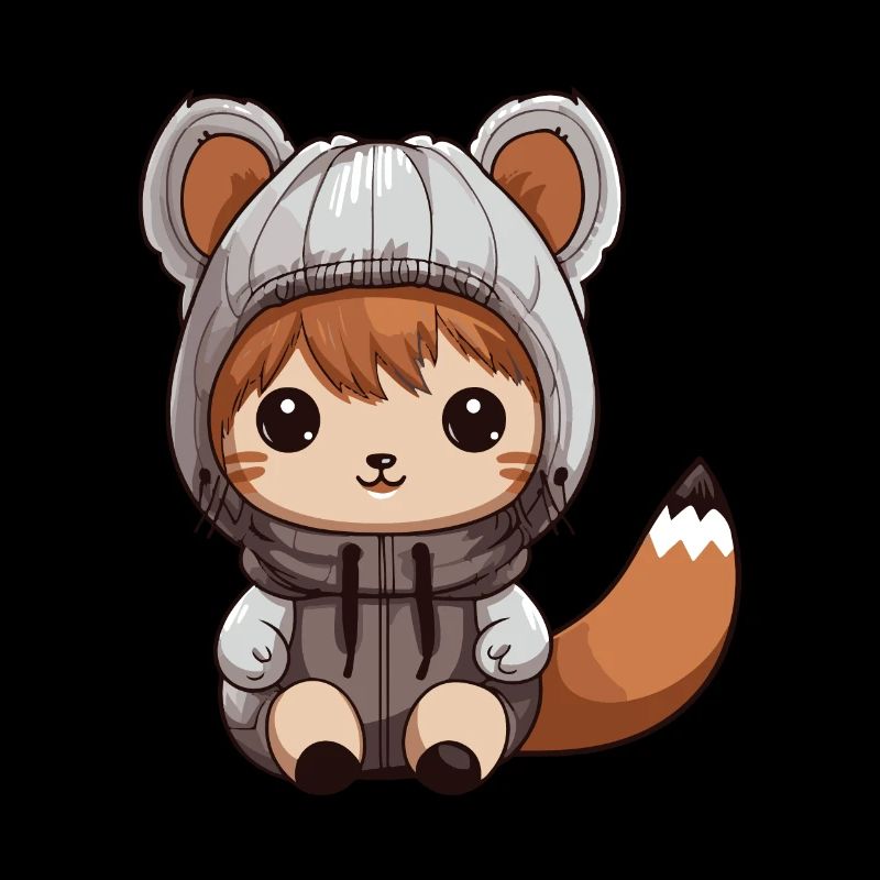 Eichhörnchen Tier Baby Comic