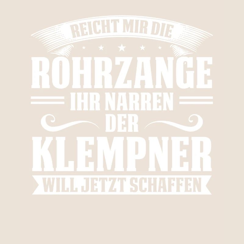 Klempner Beruf Installateur Geschenk