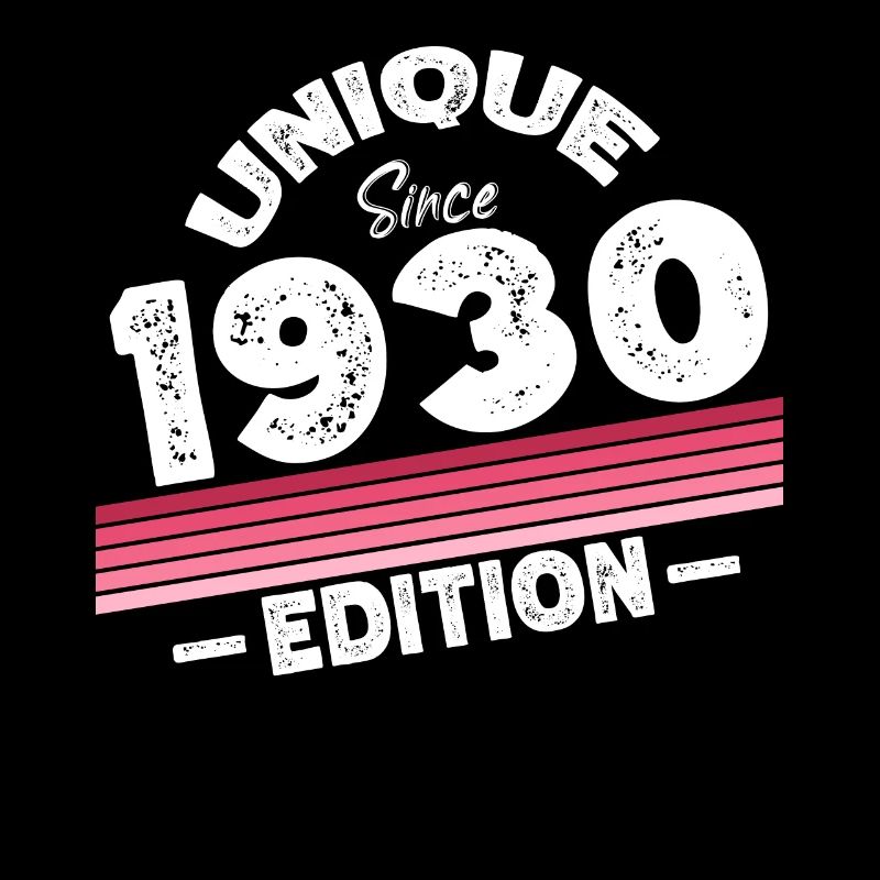 Unique seit 1930 Edition Geburtstag Vintage 1930
