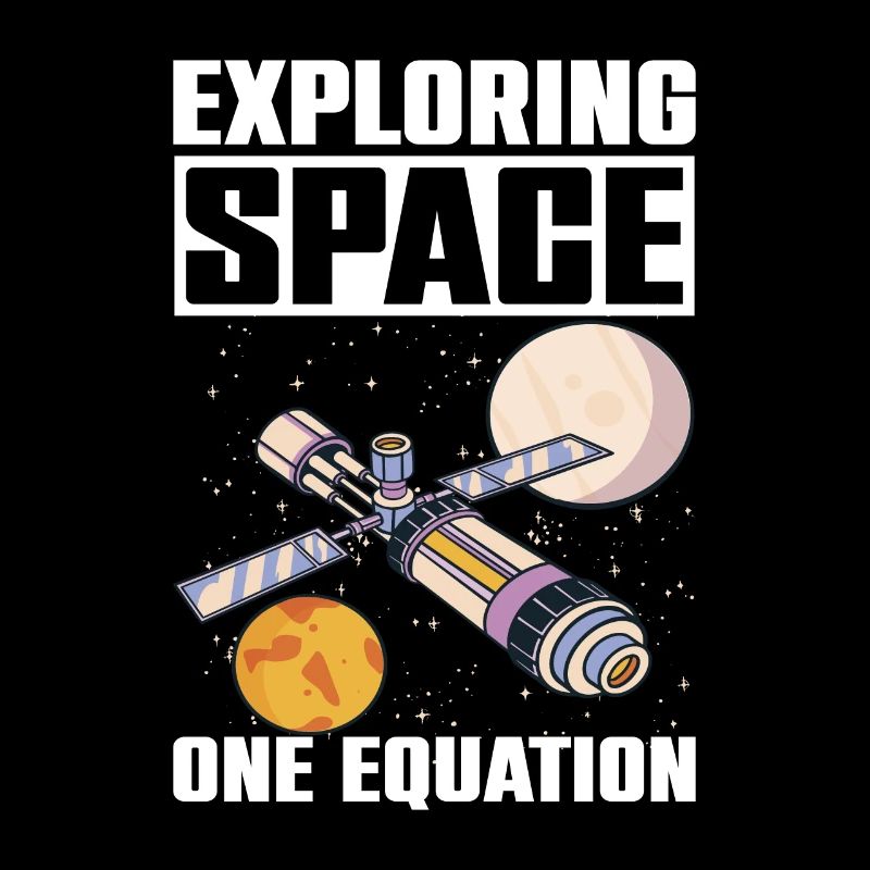 Raumfahrtingenieur Spruch Exploring Space Equation