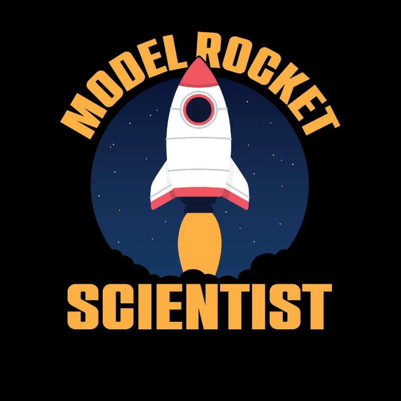 Model Rocket Scientist Kosmonaut Geschenk