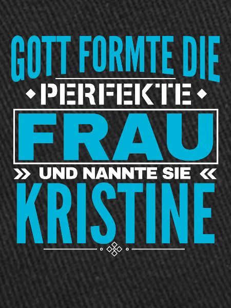 Conception du nom de Kristine