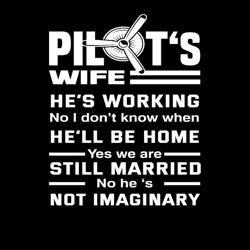 Pilot Ehefrau Frau Piloten