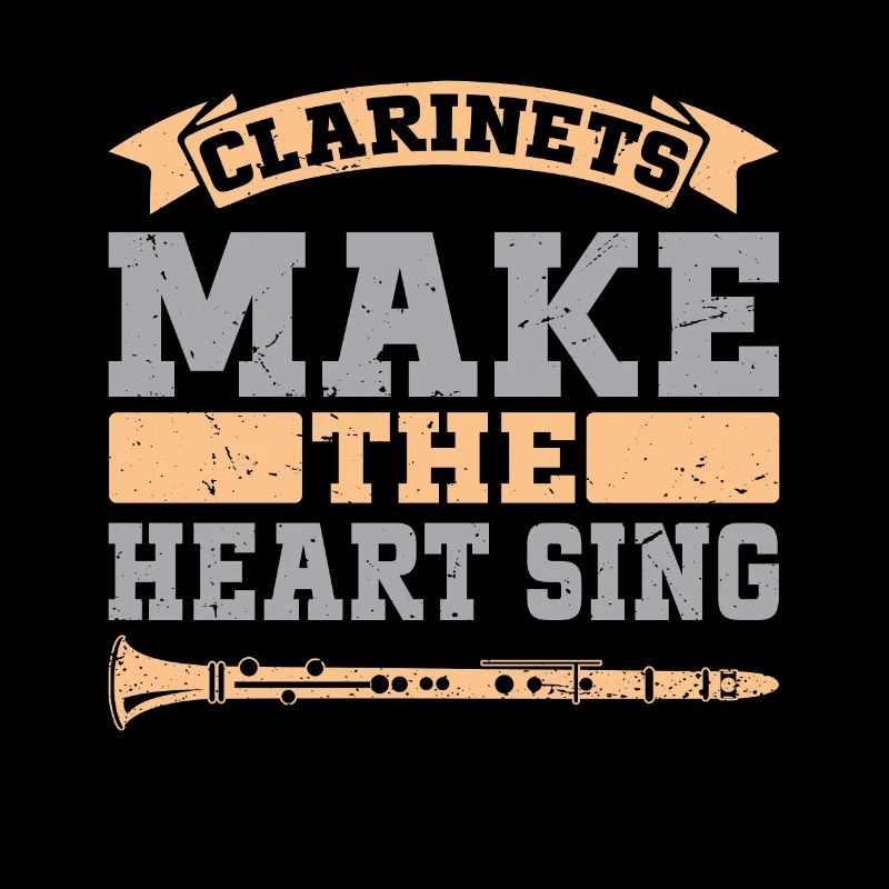 Clarinettiste Clarinette Jouant de la basse