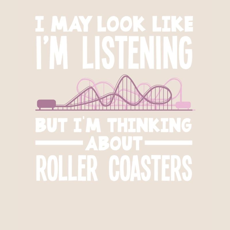 Achterbahn Geschenk Looping Freizeitpark