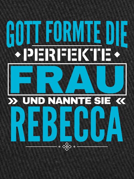 Conception du nom Rebecca