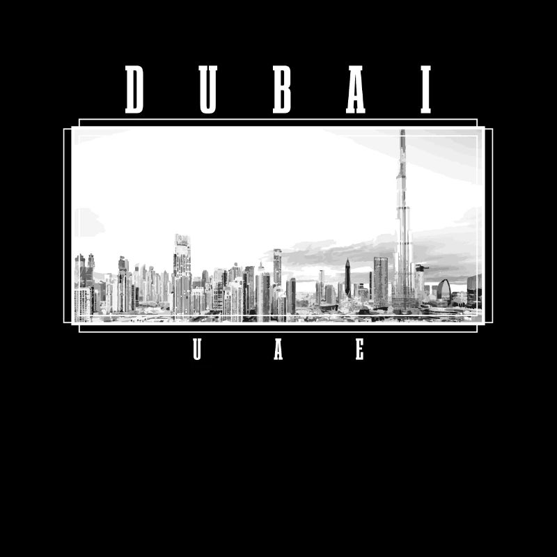 Dubai Skyline UAE Souvenir