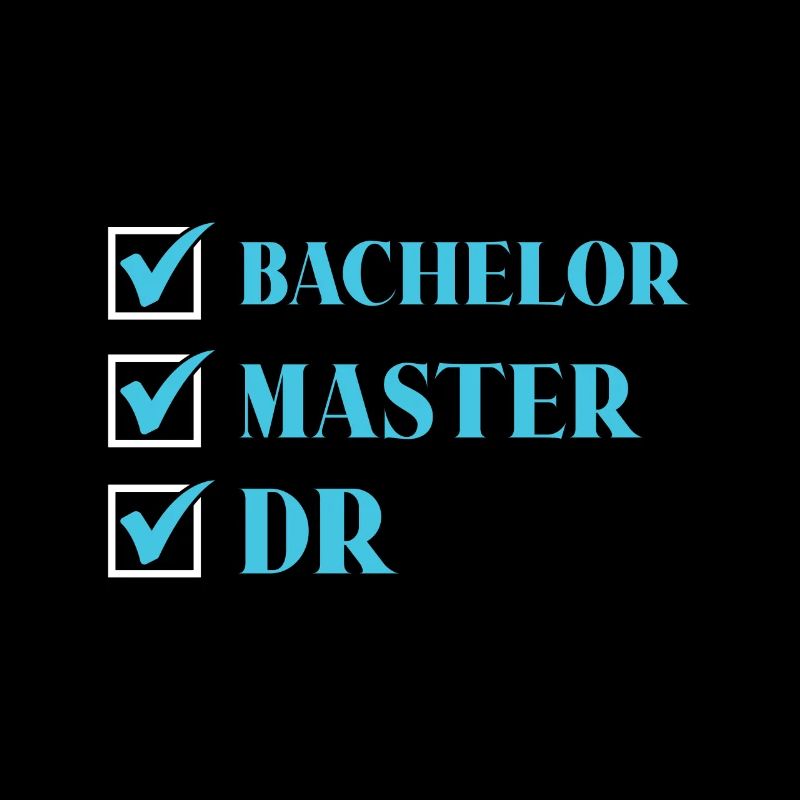 Bachelor Master Dr. Doctoral Degree Passed