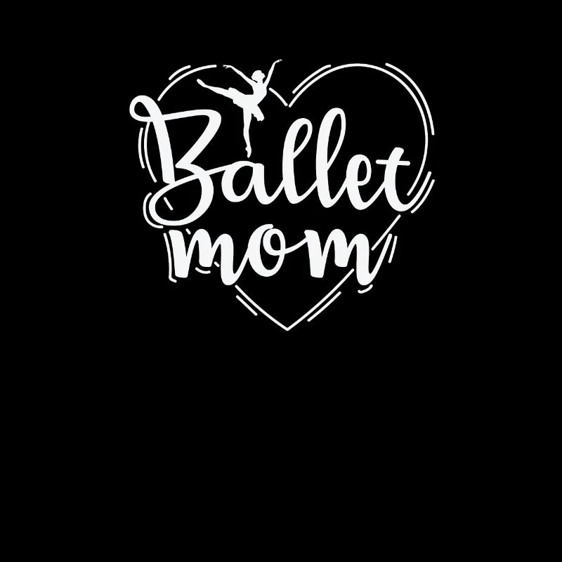 Maman de ballet avec du cœur