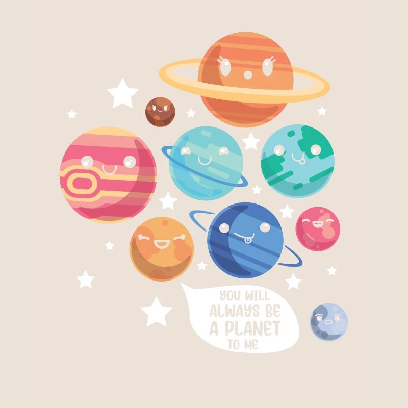 Pluto Planet Joke Funny Cosmonaut Galaxy Physicist
