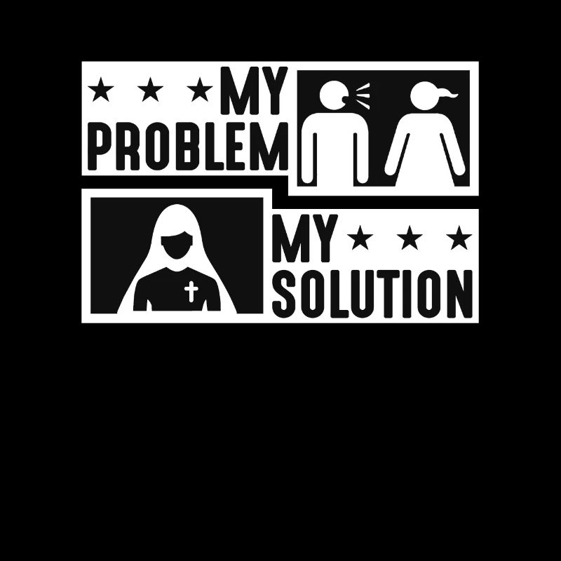 Clergé amant mon problème ma solution pictogramme maman