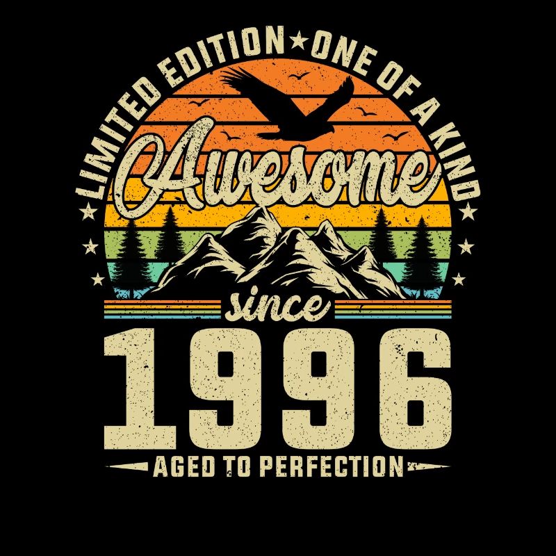 Vintage 1996 - Born Legends Birthday