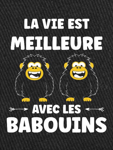 Humour petit singe babouin