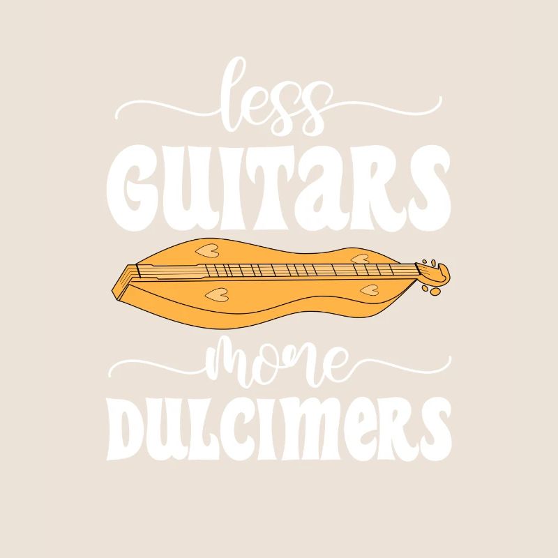 Moins de guitares Plus de Dulcimers Dulcimerist