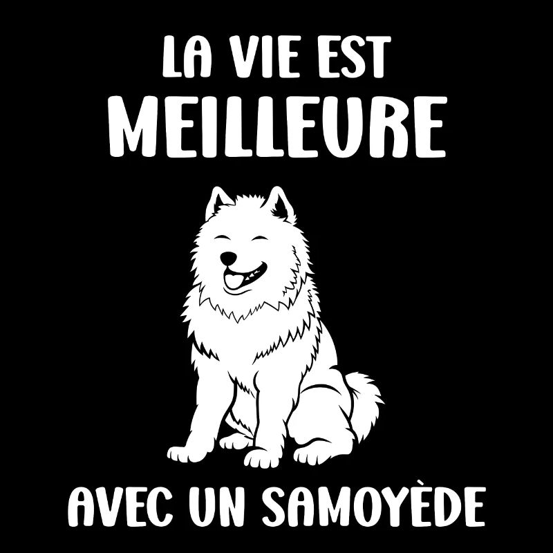 Humour Chien Samoyède