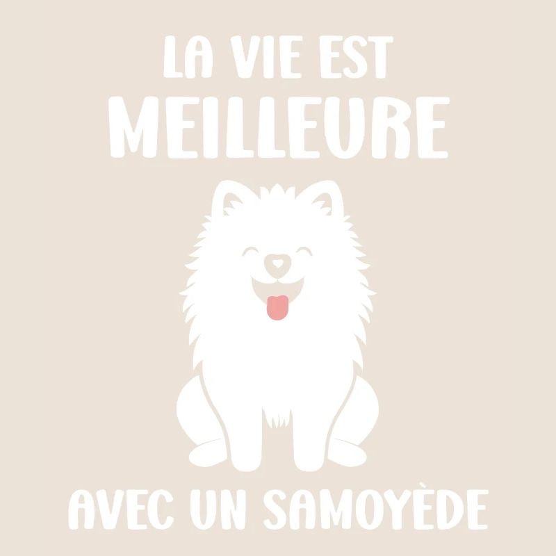 Humour Chien Samoyède