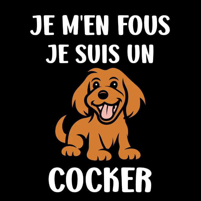 Humour Chien cocker