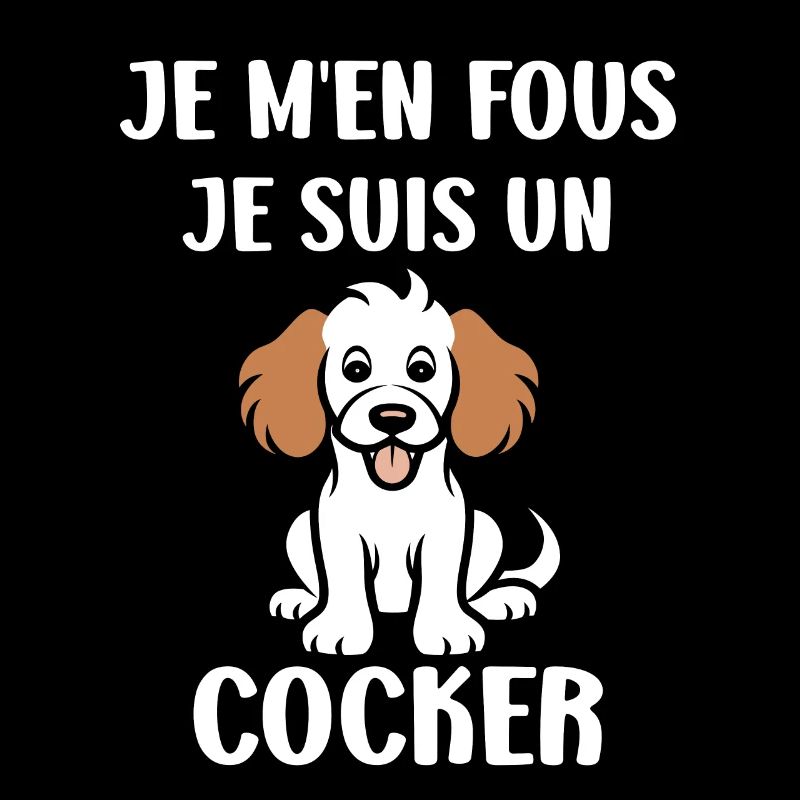 Humour Chien cocker