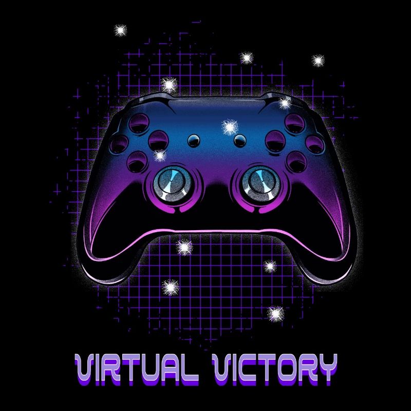 Gamers Video Gaming Geek Console Game Controller