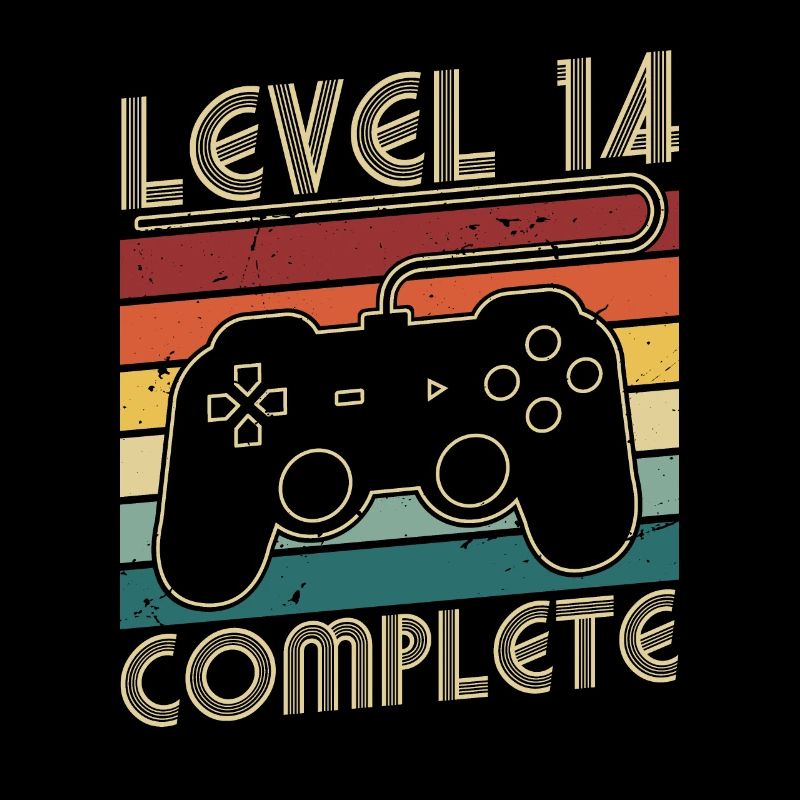 Level 14 Complete 14 Years Birthday Gift