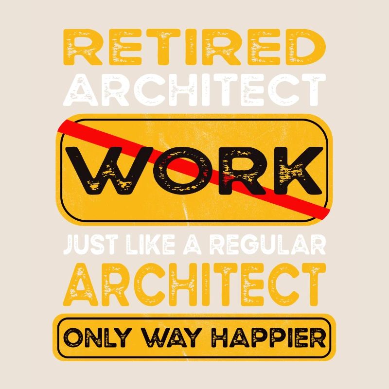 L’architecte de la retraite n’est que plus heureux Retraité
