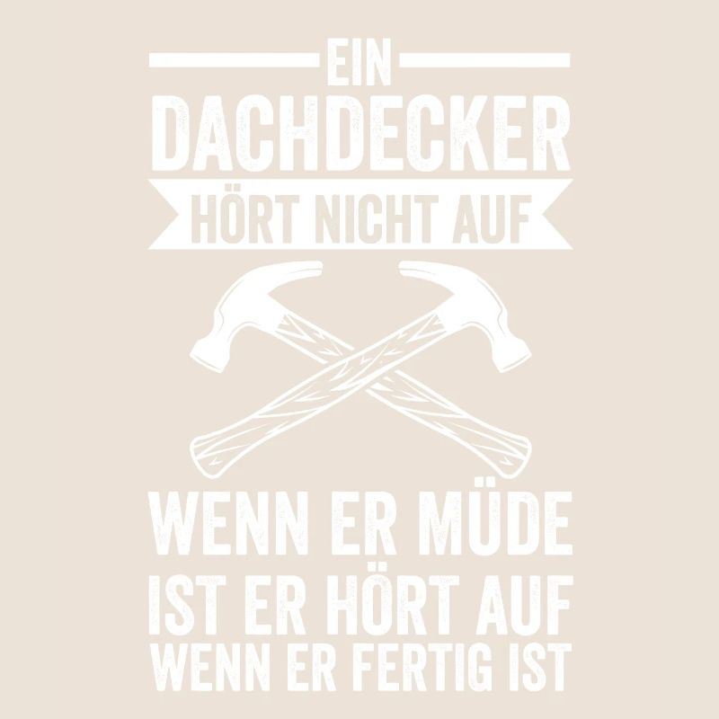 Dachdecker Beruf Dach Geschenk