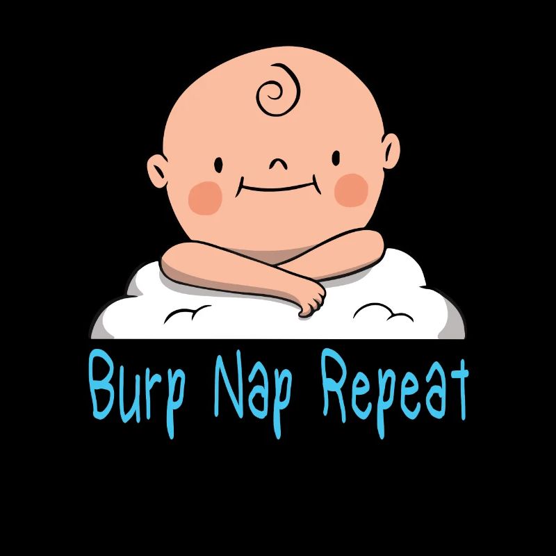 Burp Nap Répétition Grossesse Bébé Bébés