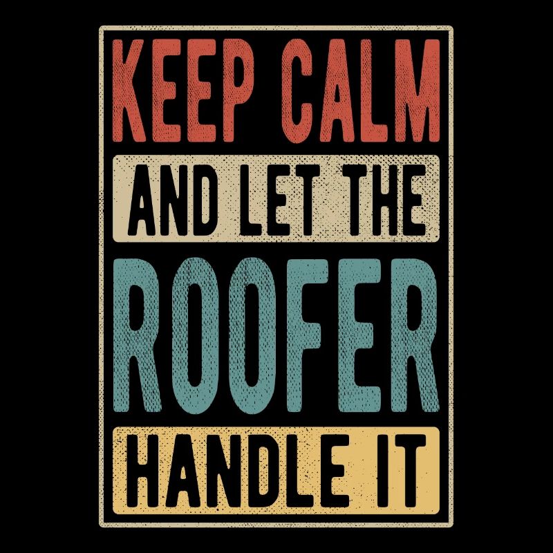 Dachdecker Retro Geschenk