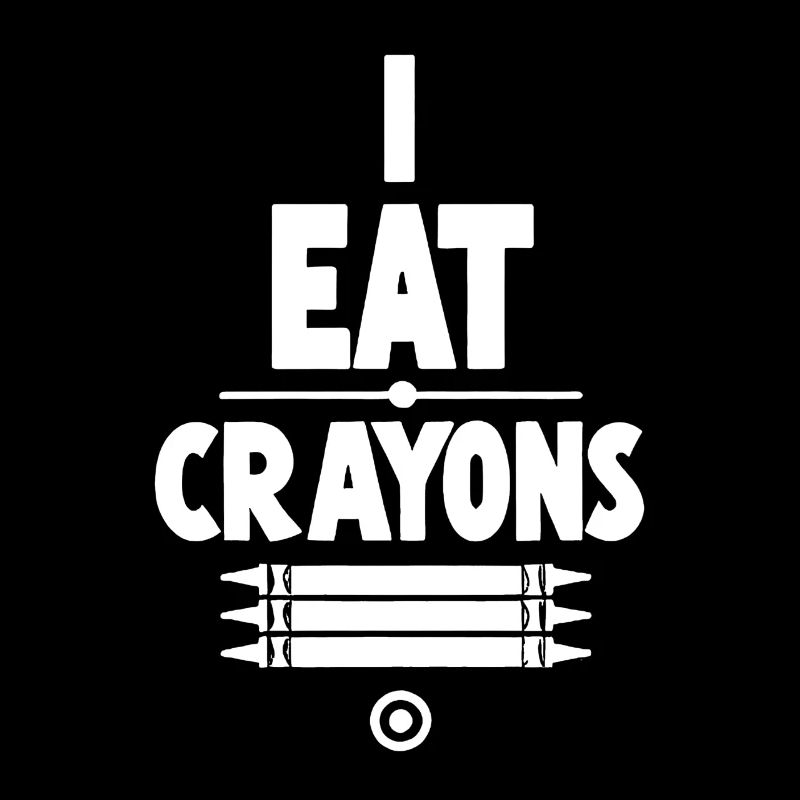 Je mange des crayons de couleur 16