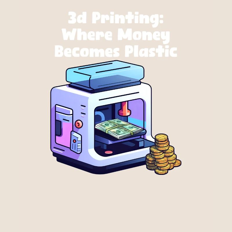Impression 3D L’impression 3D L’argent devient plastique