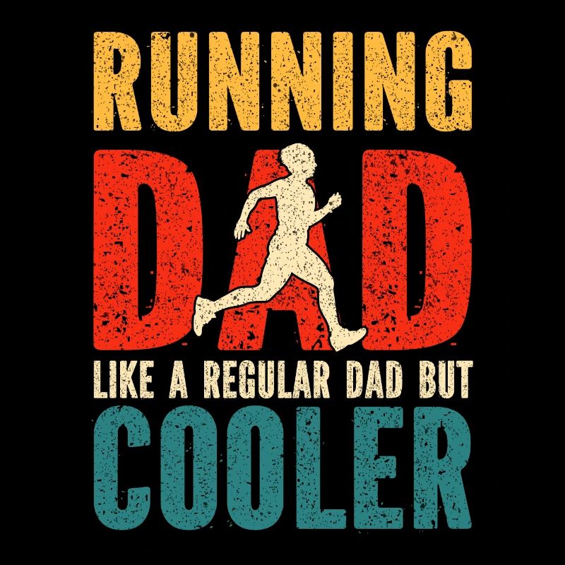 Running Dad Marathon Runner Trainer Marathoner