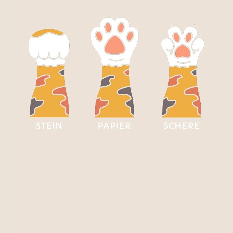 Ciseaux à papier de pierre