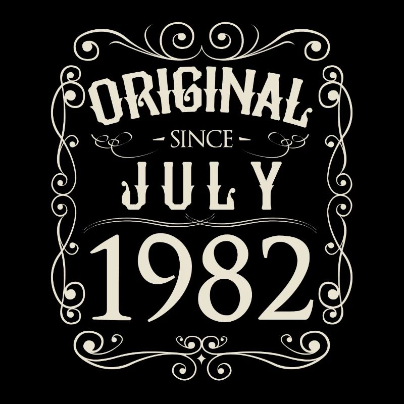 Vintage - Original since Juli 1982 Geburtstag