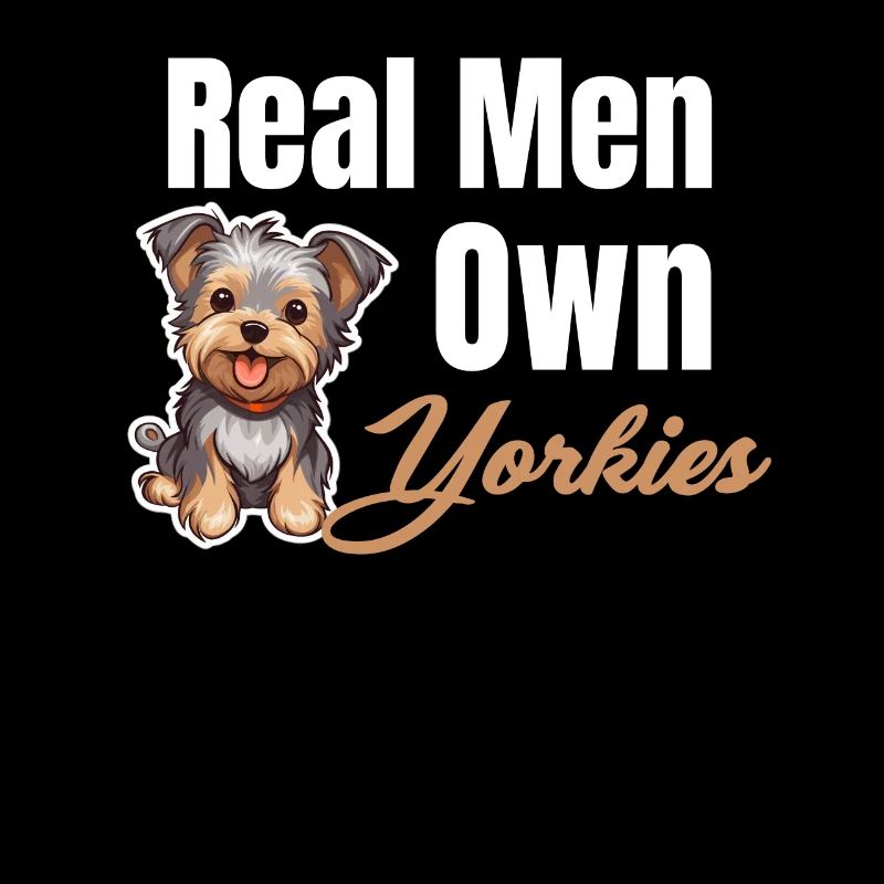 Real Men Own Yorkies Weimaraner