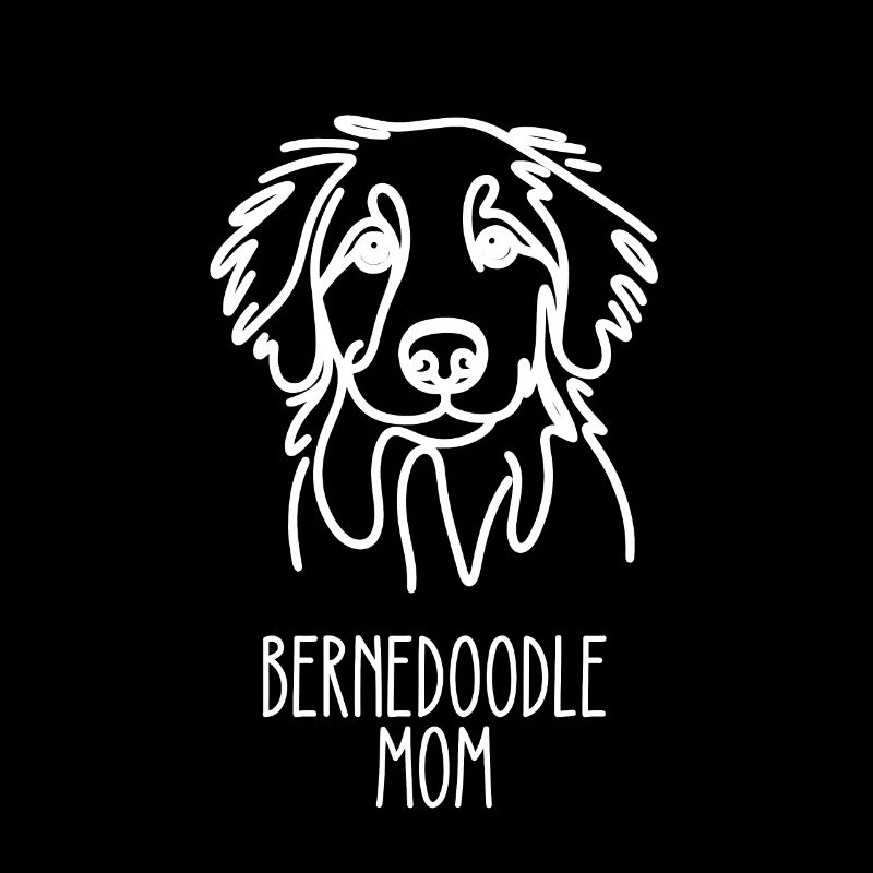 Linie Art Mom - Bernedoodle
