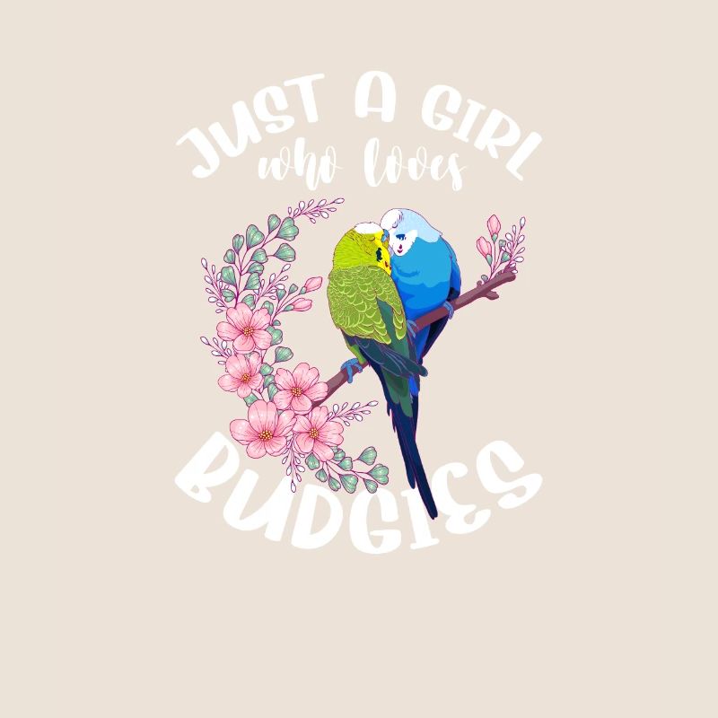 Budgie Bird Pet Parakeet Gift