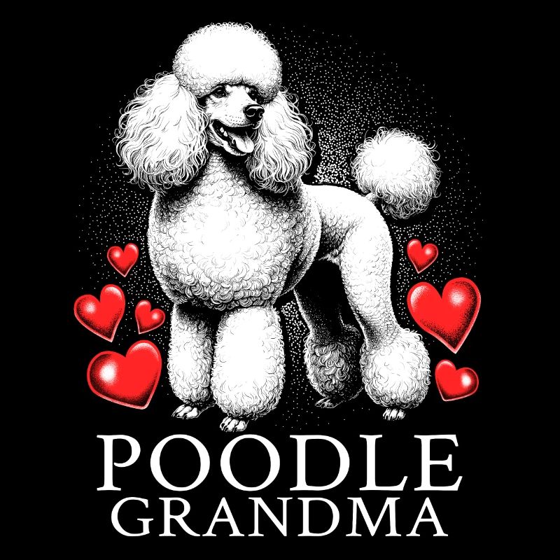 Grand-mère caniche