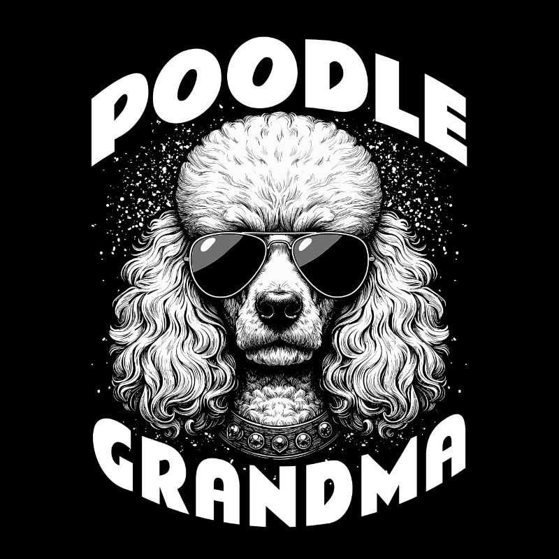 Grand-mère caniche