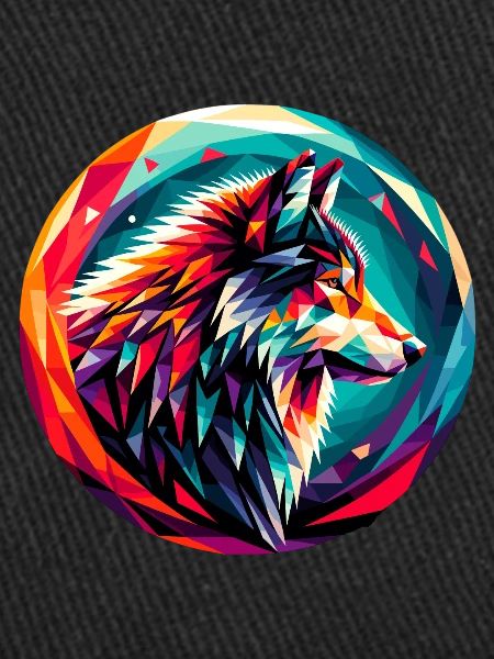 Wolf in polygon representation