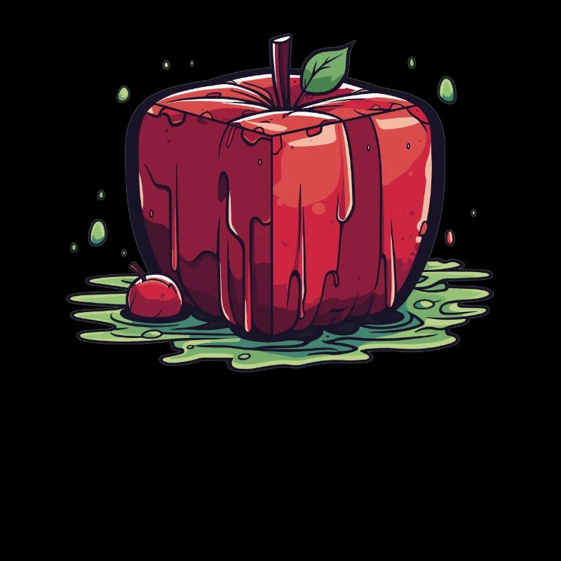 Würfel Apfel Cube Apple