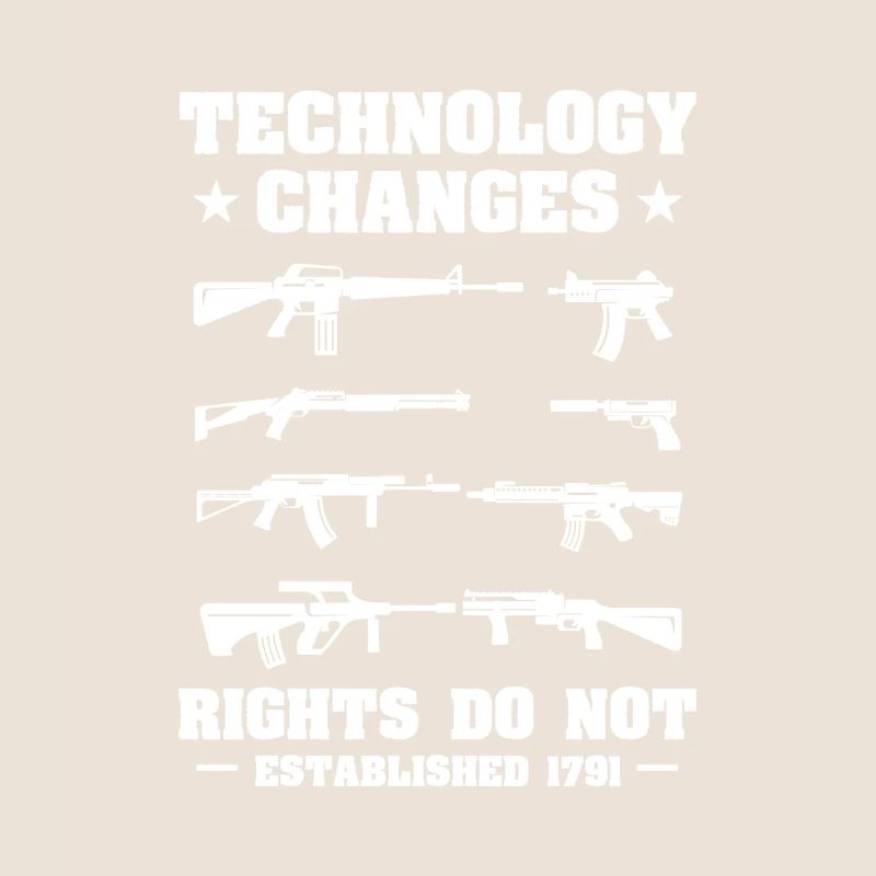 Technology changes Rights do not Established 1791
