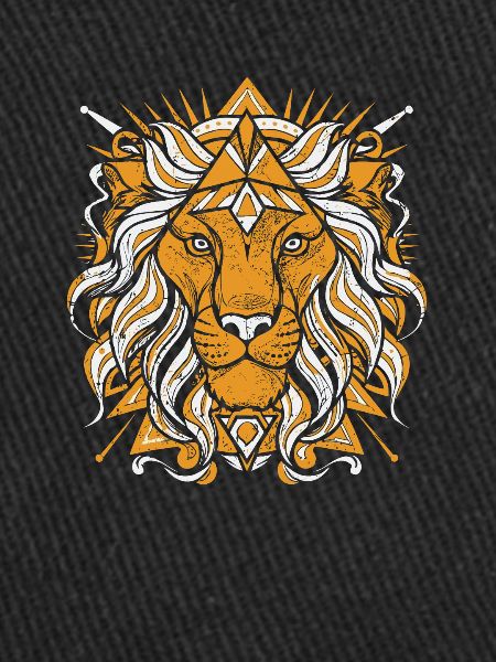 Lion Abstract
