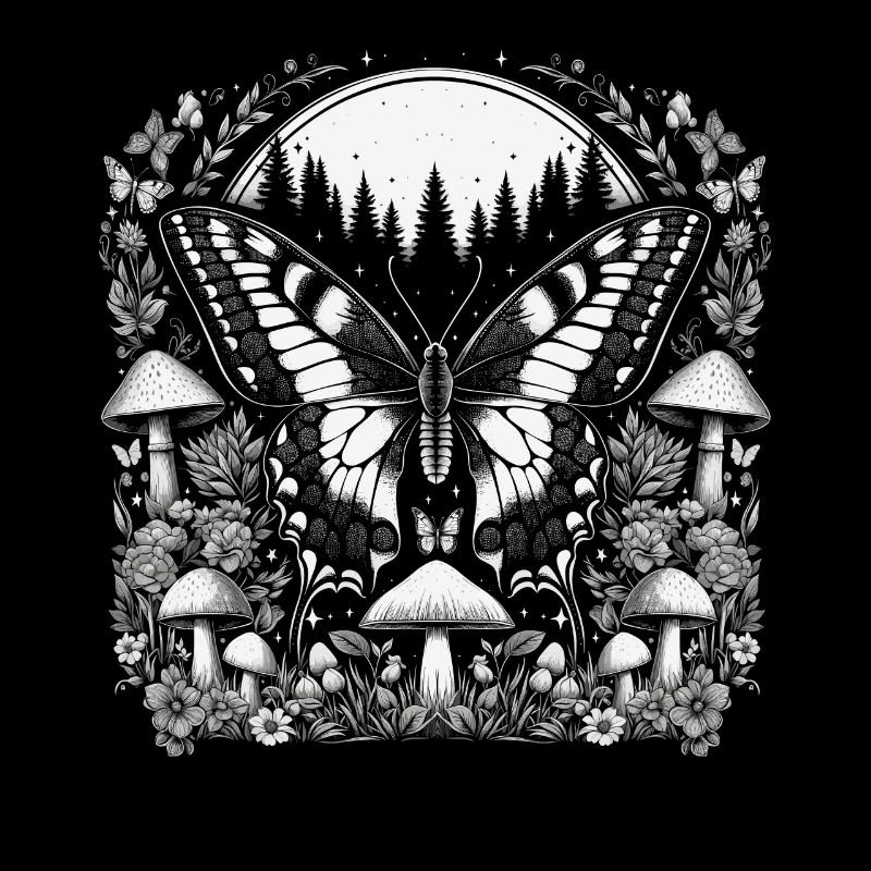 Papillon de noyau de fée