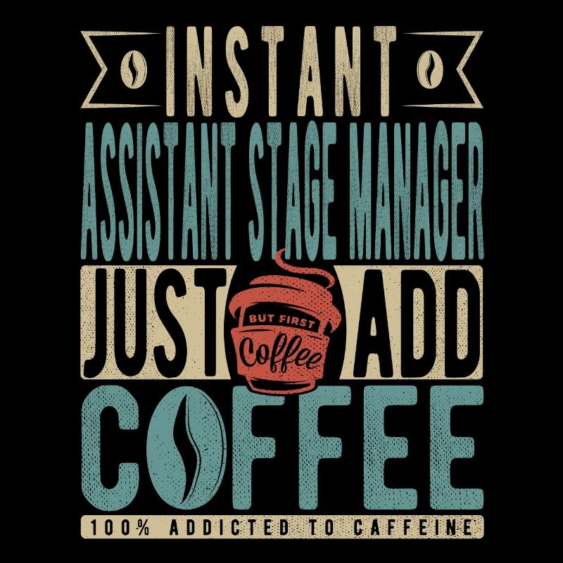 Assistant régisseur instantané Il suffit d’ajouter du café