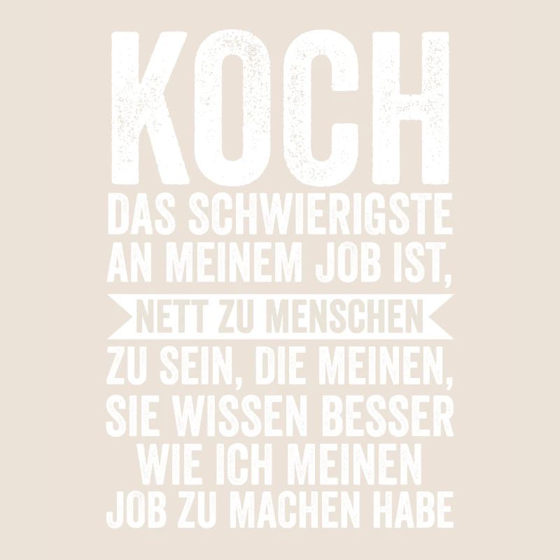 Koch Beruf Küchenchef Geschenk