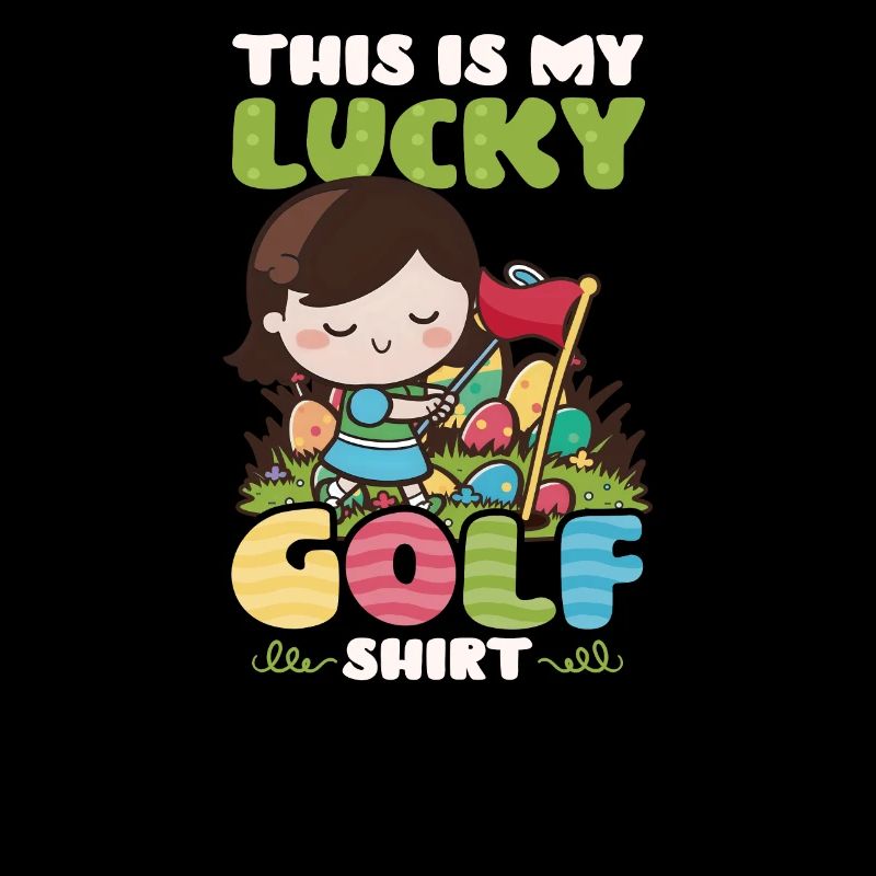 Golf Pâques Lucky Golf Tenue de Golf