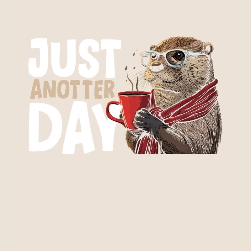Otter Coffee Funny Gift